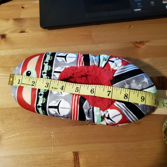 Star wars - Women's Star Wars the Mandalorian Slipper Socks Shoe Size 7-9.5 - Picture 7 of 8